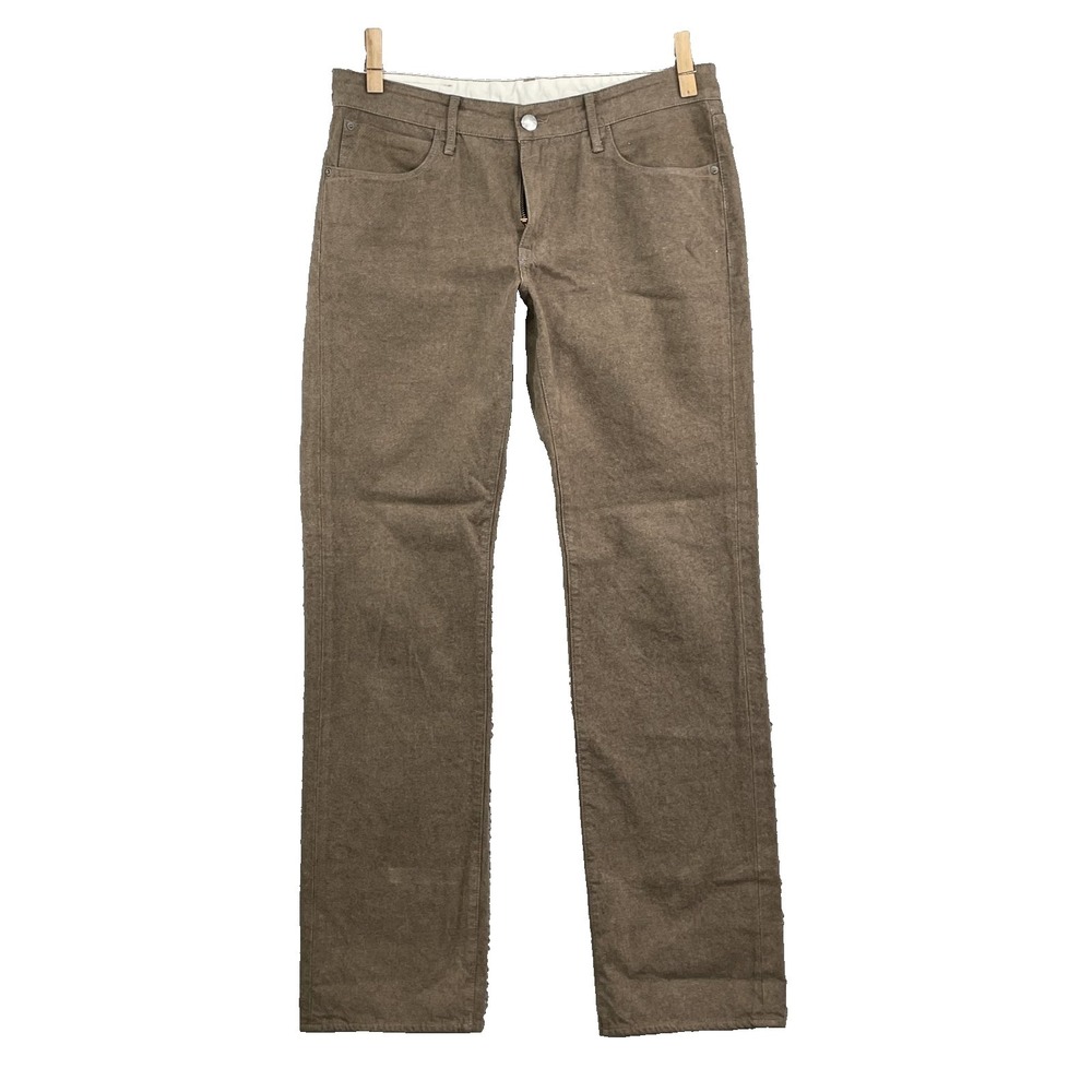 Pragmatist Agave Denim Pants Men's 35x33* Twill Preppy Workwear Classic Made USA